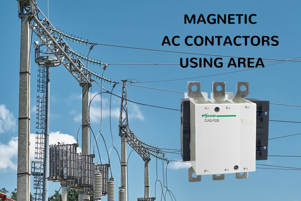 Magnetic AC Contactors Using Area
