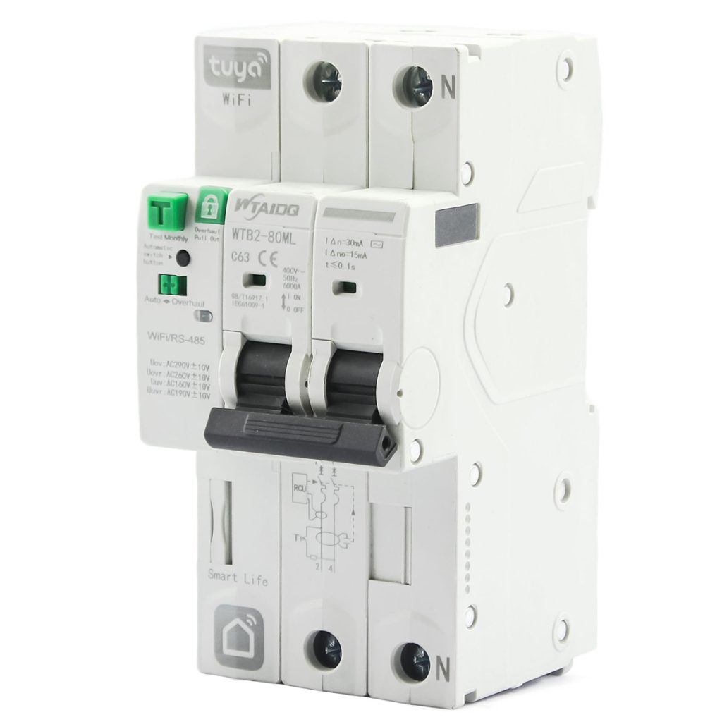 WTB2-80ML(Wifi) Smart Circuit breaker
