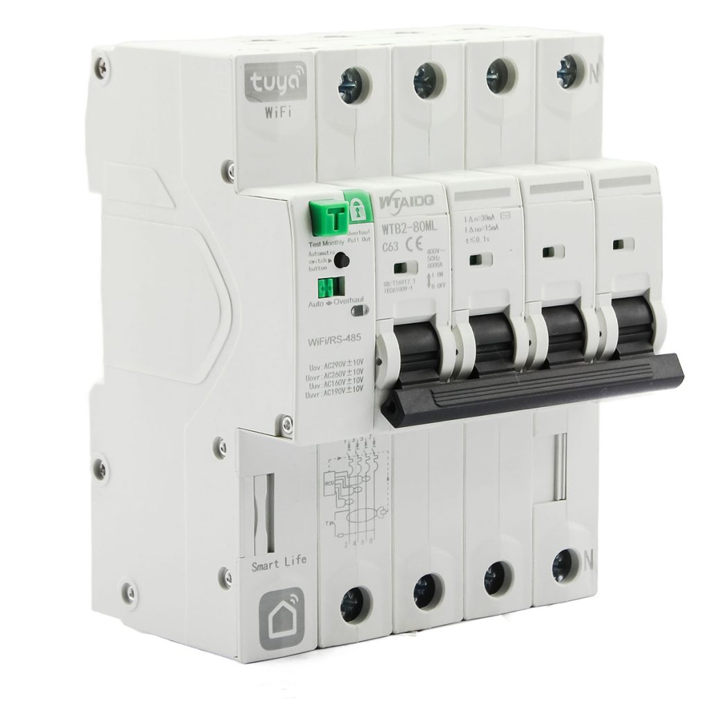 WTB2-80ML(Wifi) Smart Circuit breaker