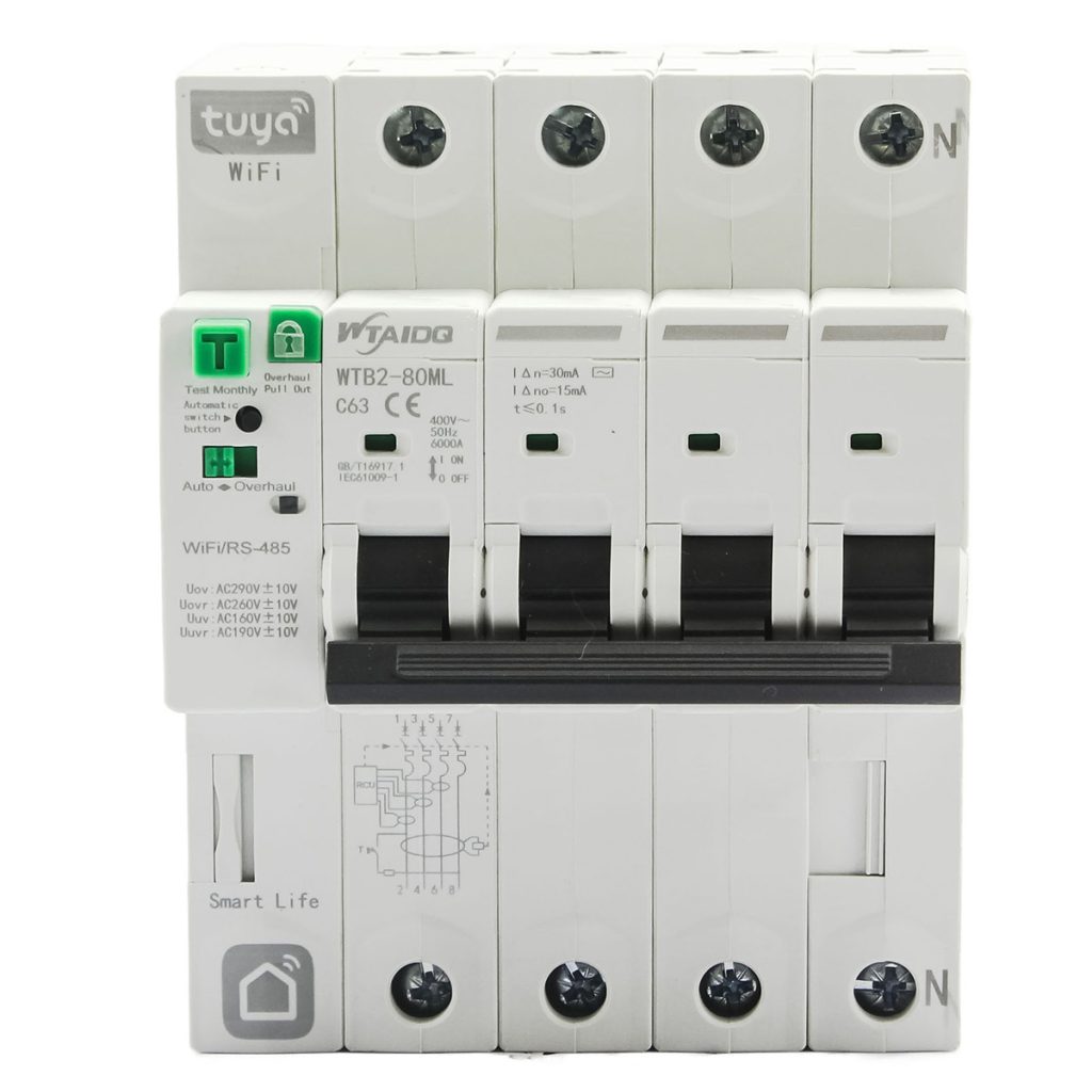 WTB2-80ML(Wifi) Smart Circuit breaker